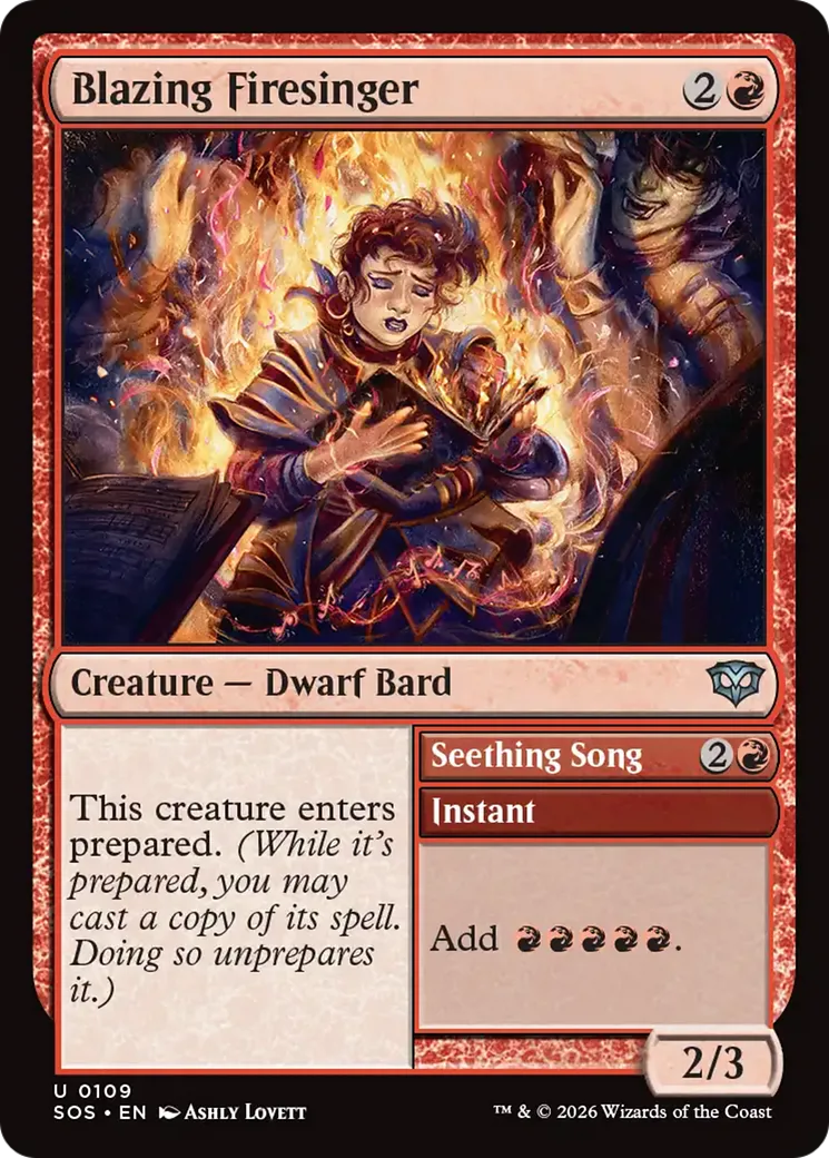 Blazing Firesinger