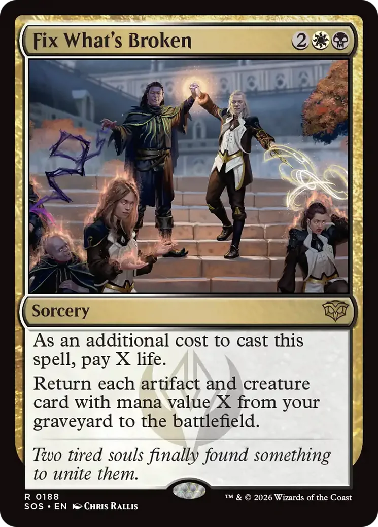 Fix What's Broken