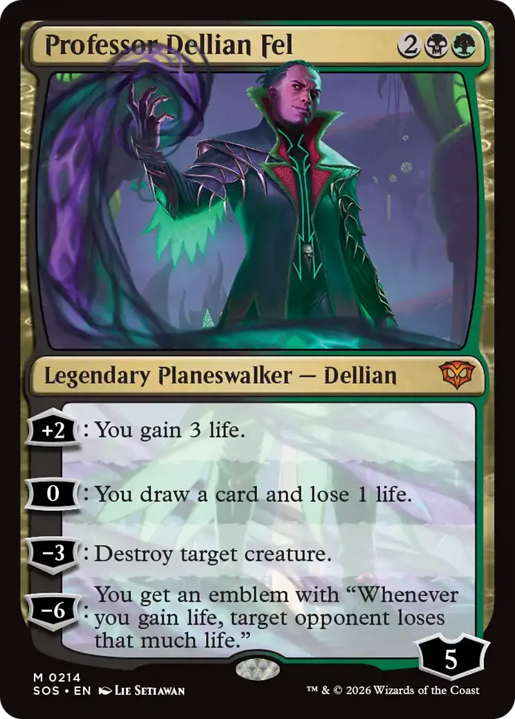 Professor Dellian Fel