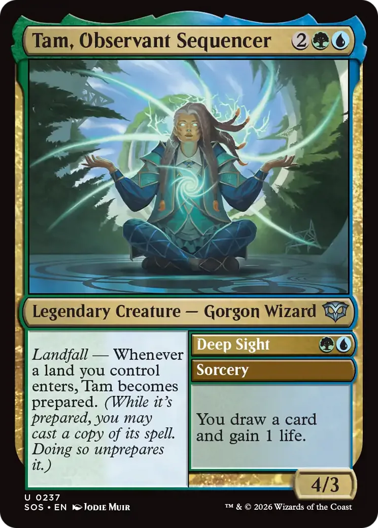 Tam, Observant Sequencer