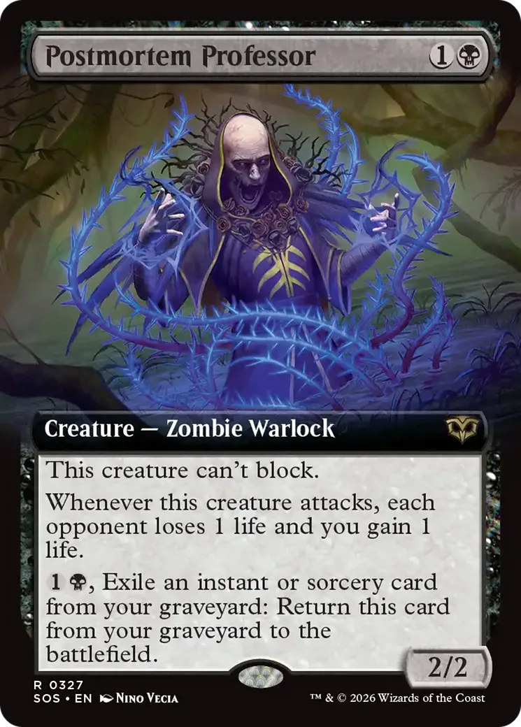 Postmortem Professor