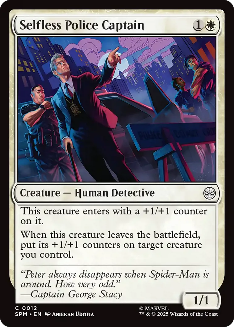 Selfless Police Captain