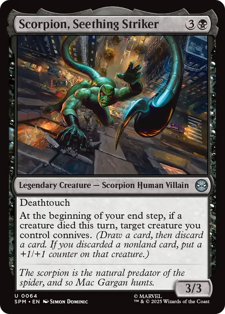 Scorpion, Seething Striker