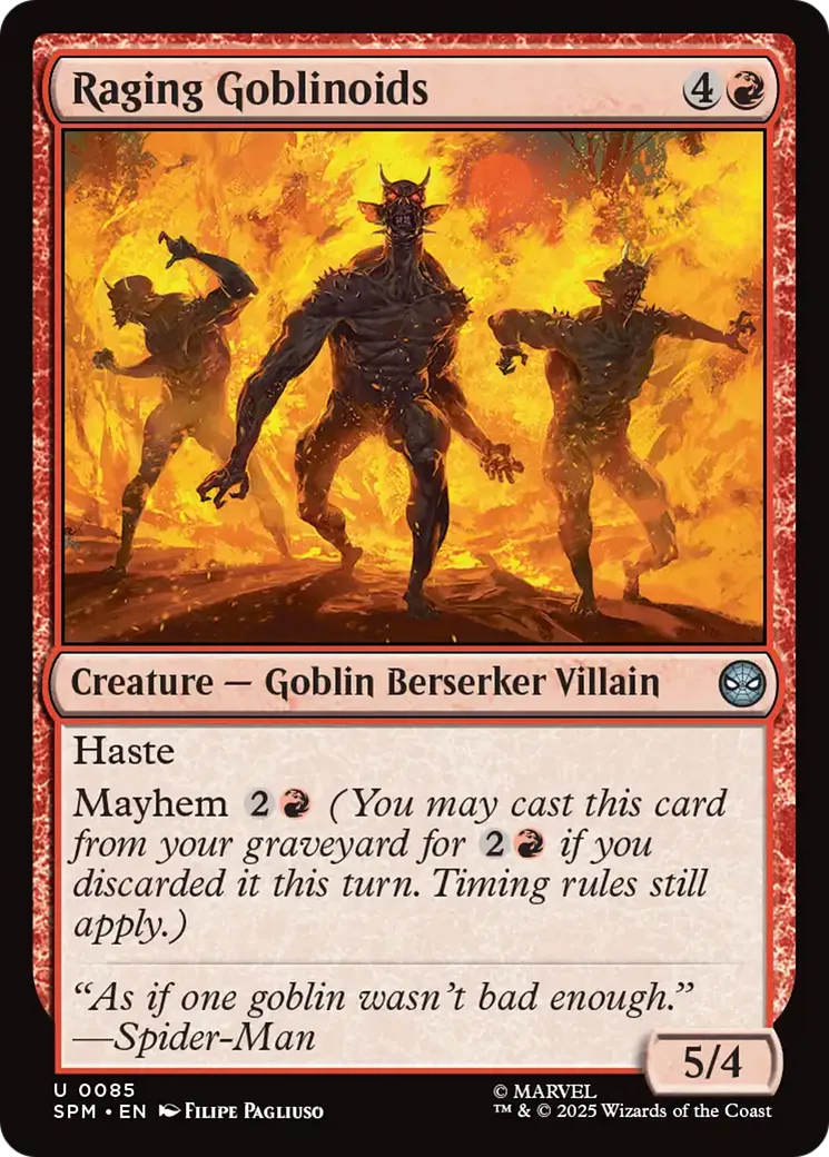 Raging Goblinoids