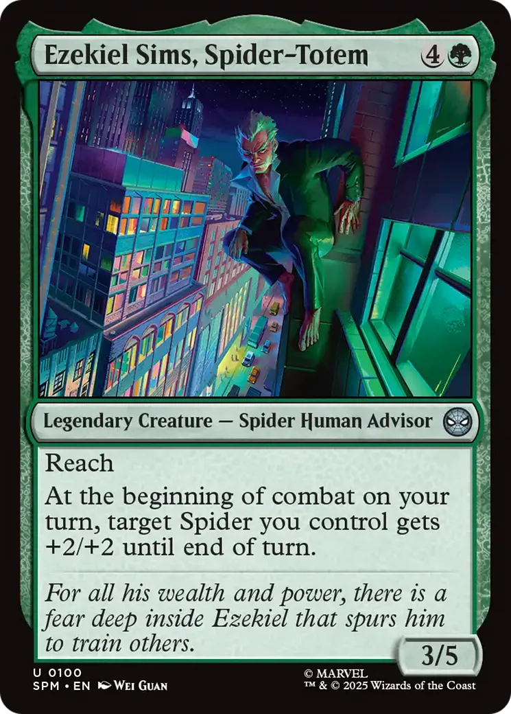 Ezekiel Sims, Spider-Totem
