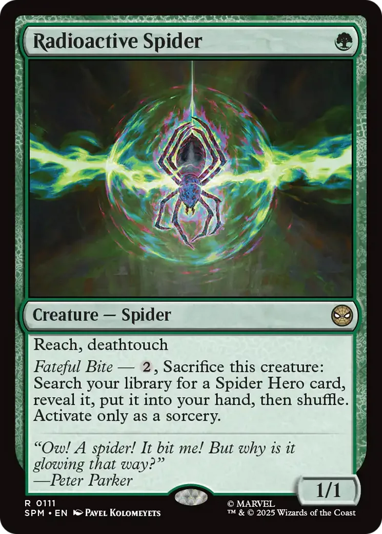 Radioactive Spider