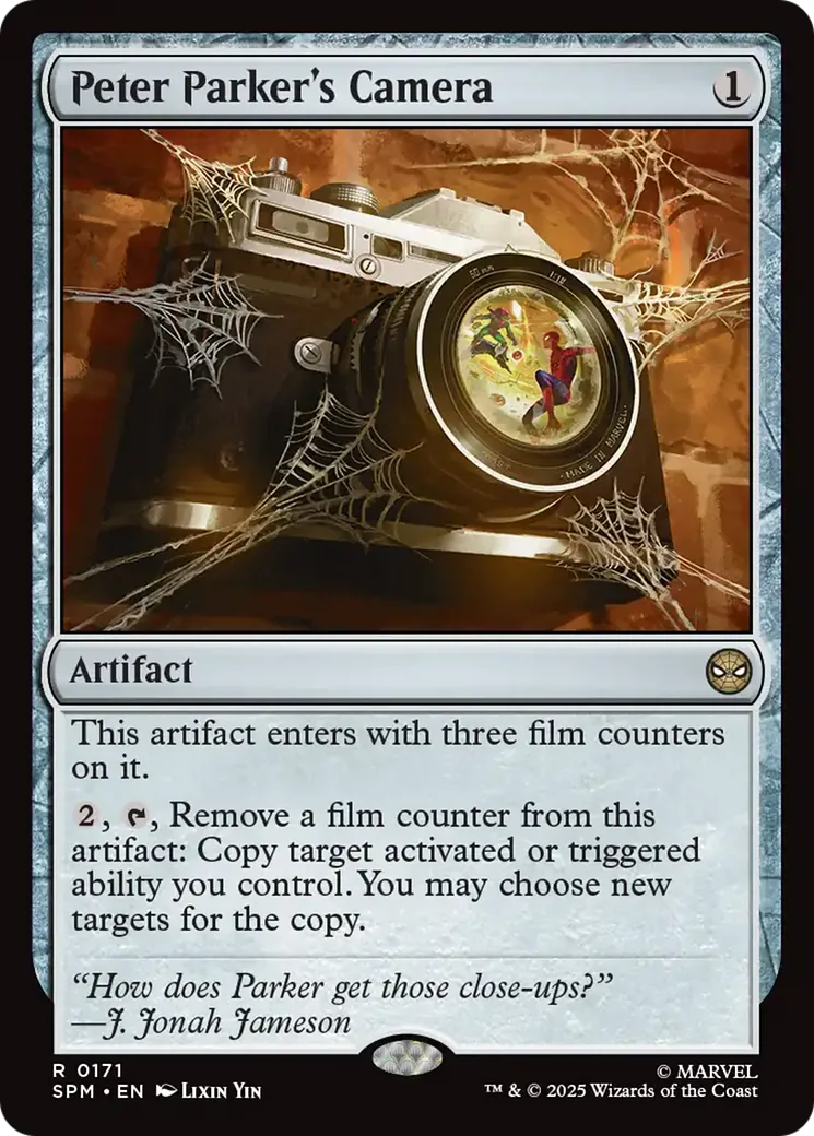 Peter Parker's Camera