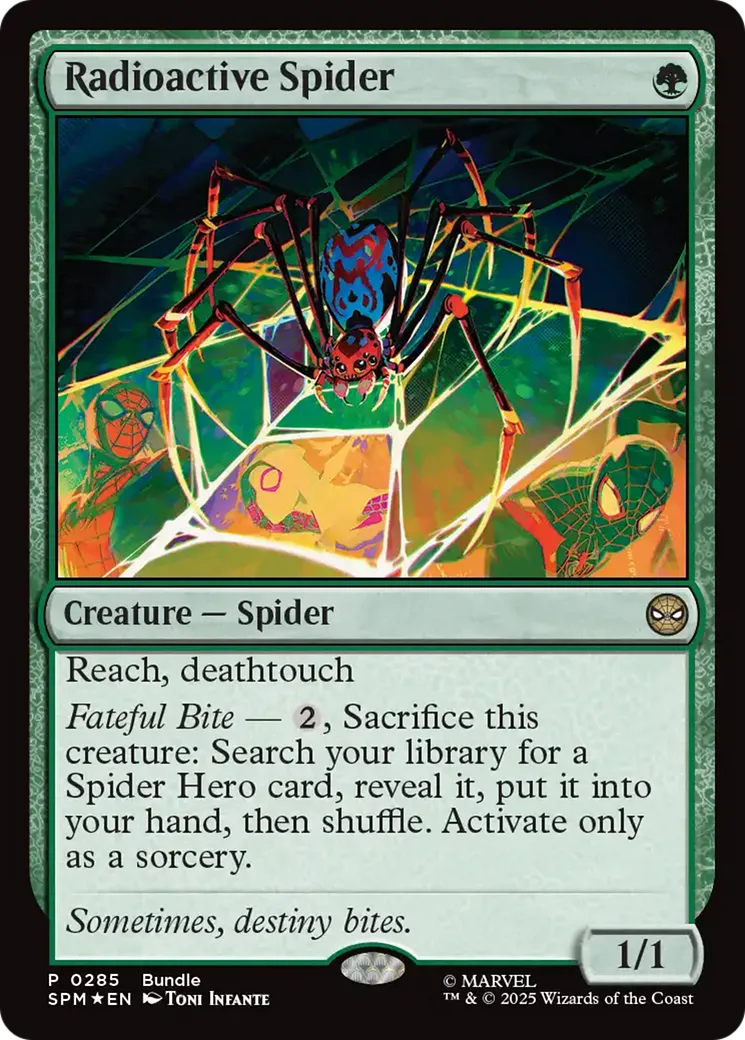Radioactive Spider