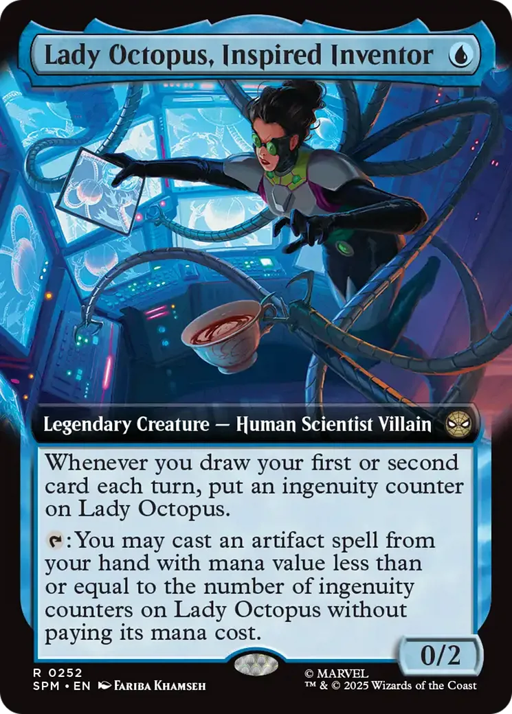 Lady Octopus, Inspired Inventor