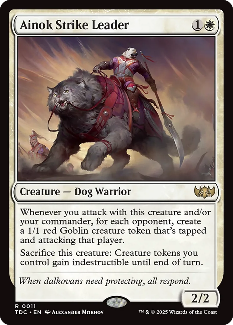 Ainok Strike Leader