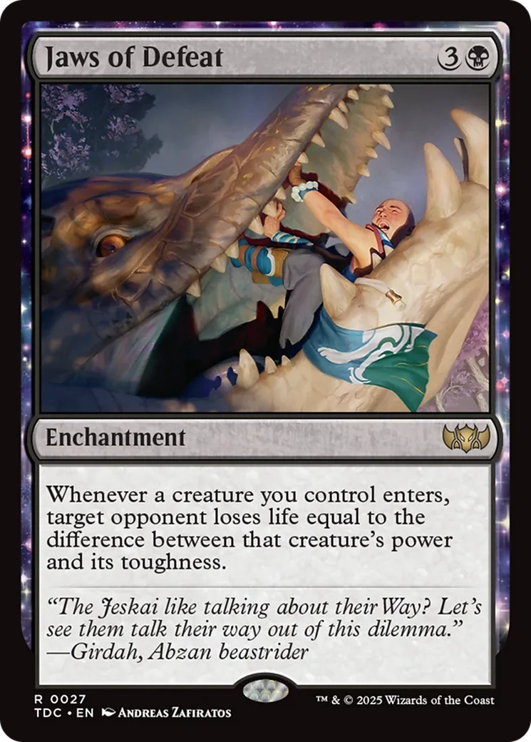 Jaws of Defeat