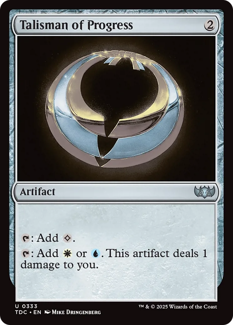 Talisman of Progress