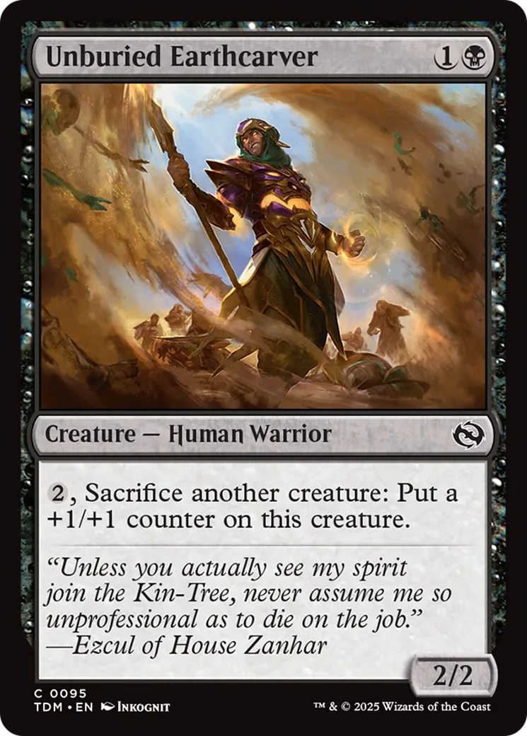 Unburied Earthcarver