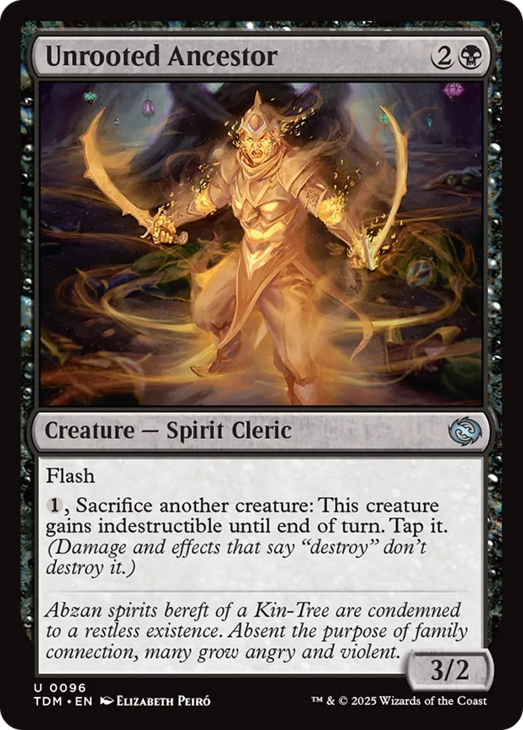 Unrooted Ancestor