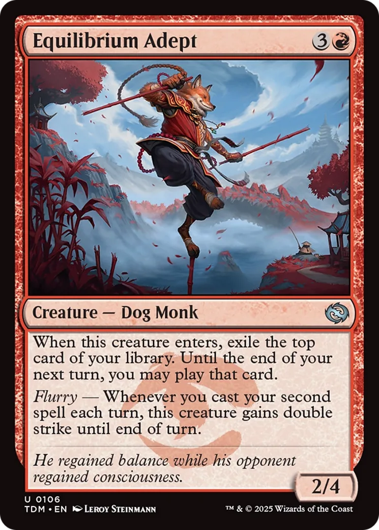 Equilibrium Adept