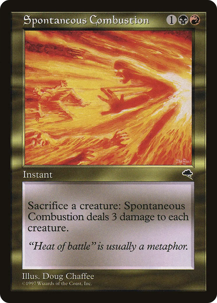 Spontaneous Combustion