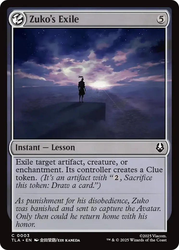 Zuko's Exile