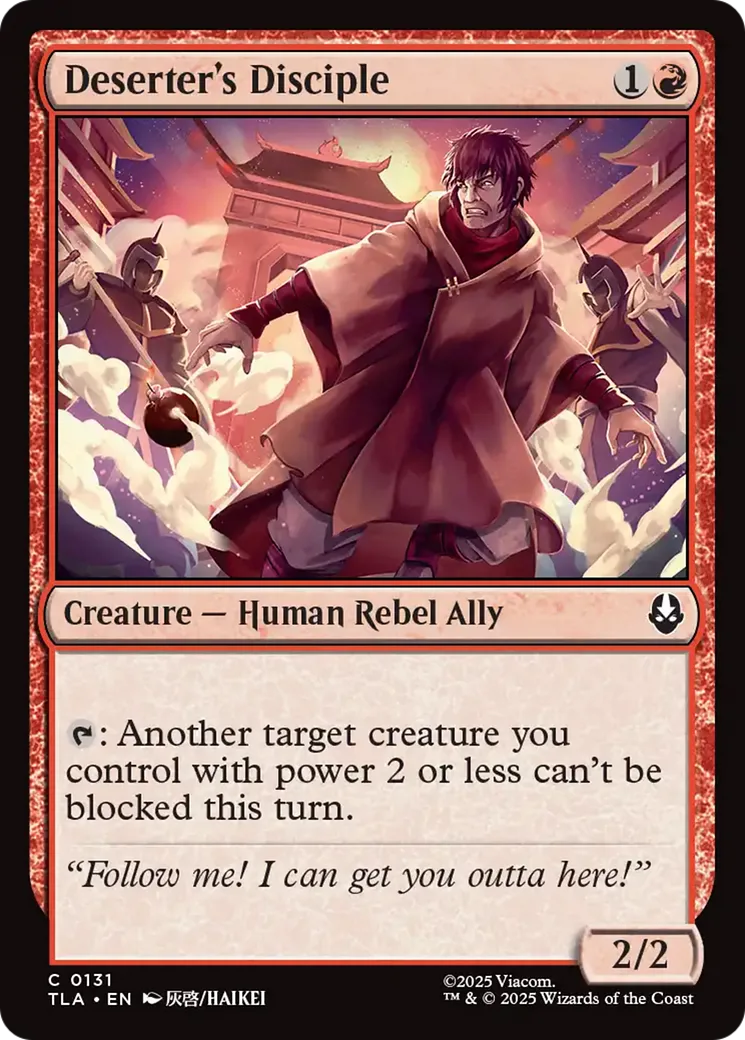 Deserter's Disciple