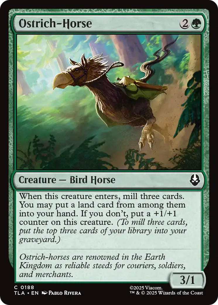 Ostrich-Horse