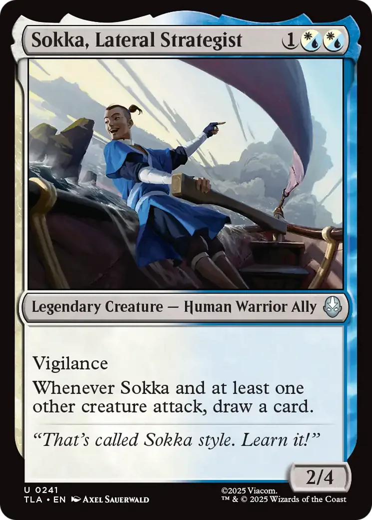 Sokka, Lateral Strategist