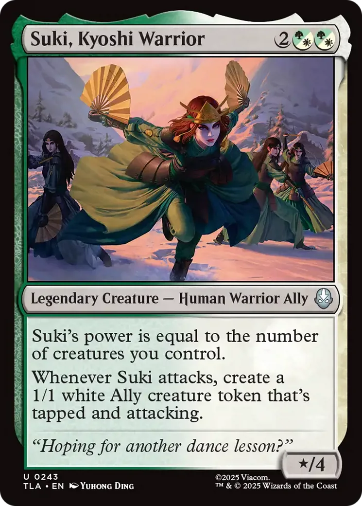 Suki, Kyoshi Warrior