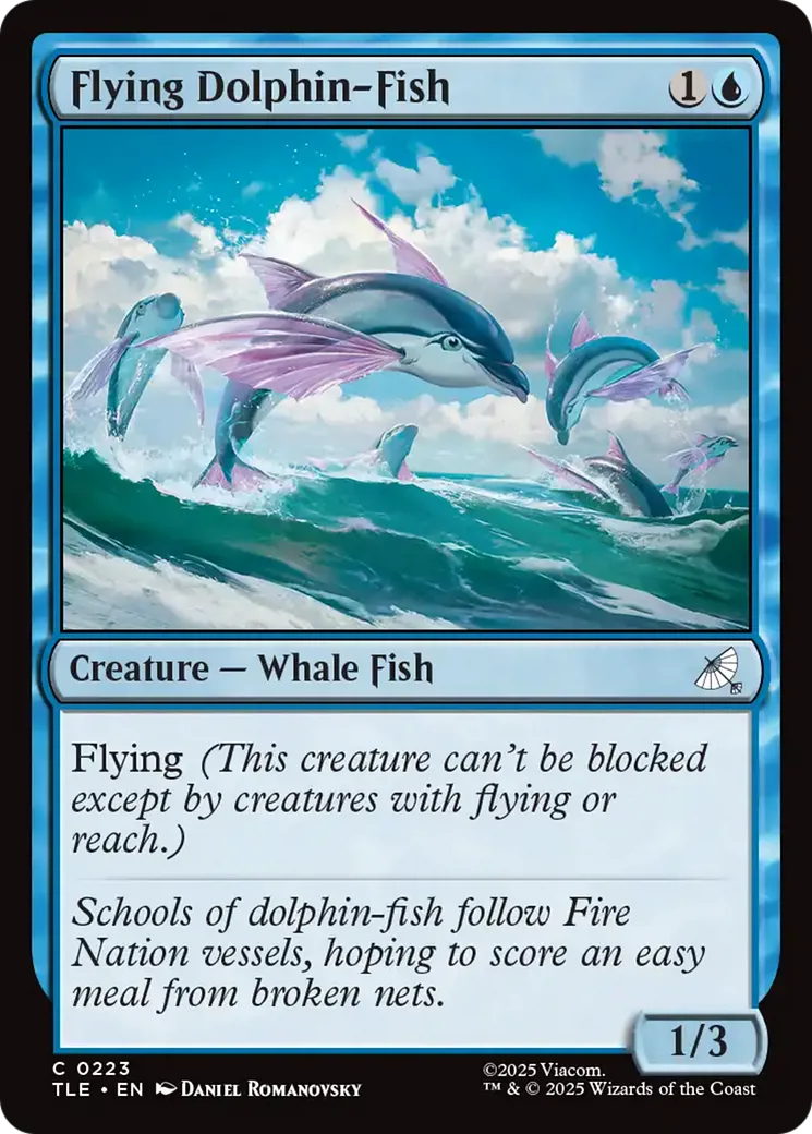 Flying Dolphin-Fish