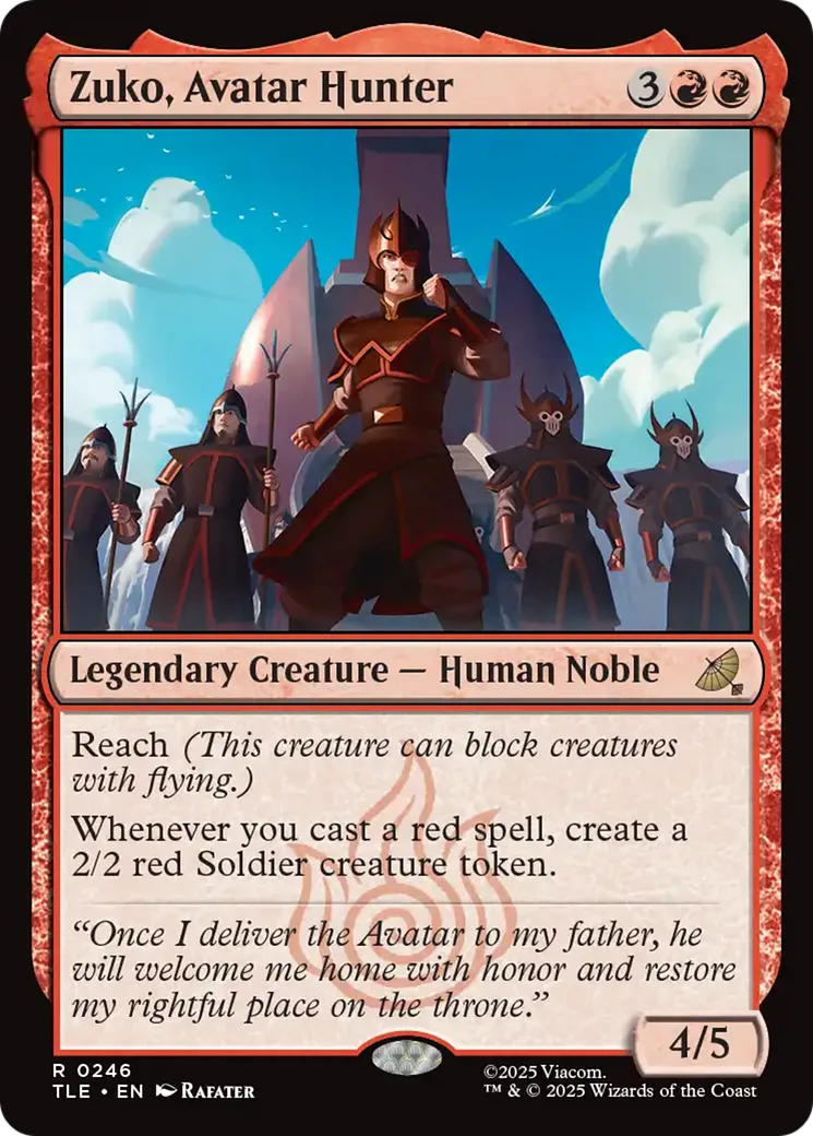 Zuko, Avatar Hunter