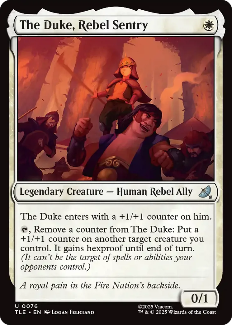 The Duke, Rebel Sentry