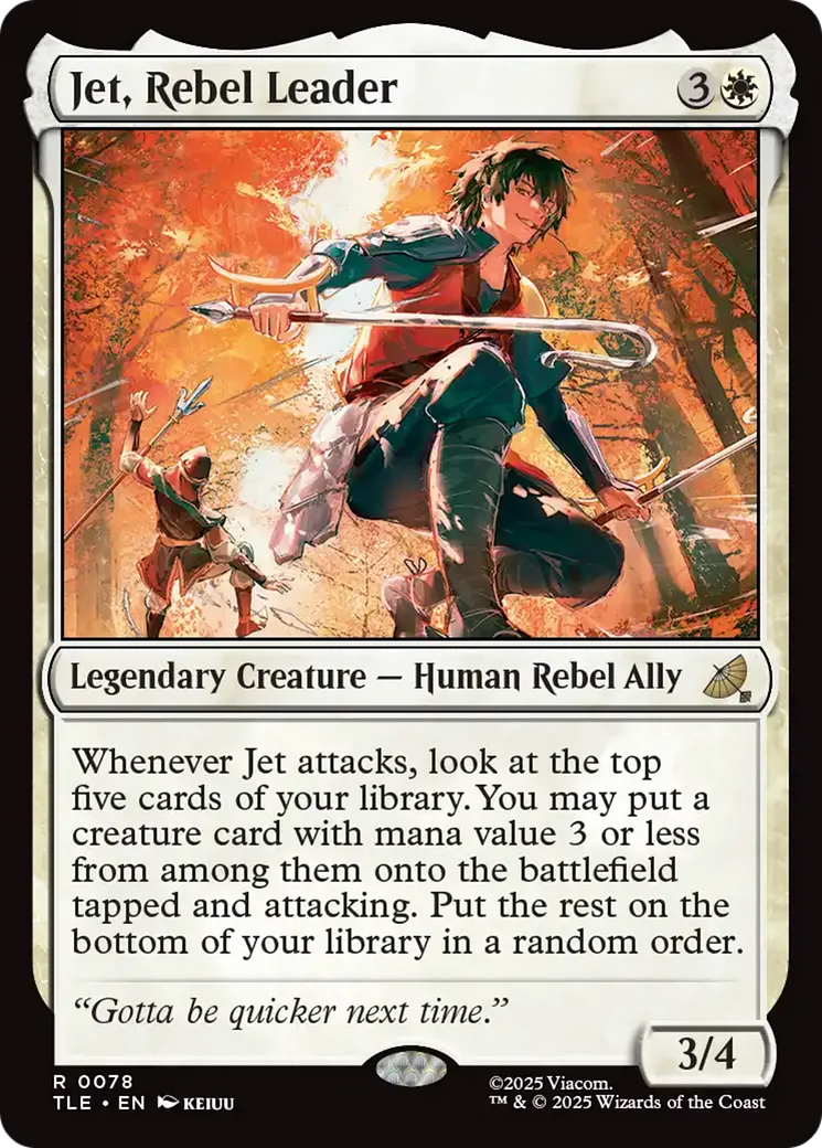 Jet, Rebel Leader
