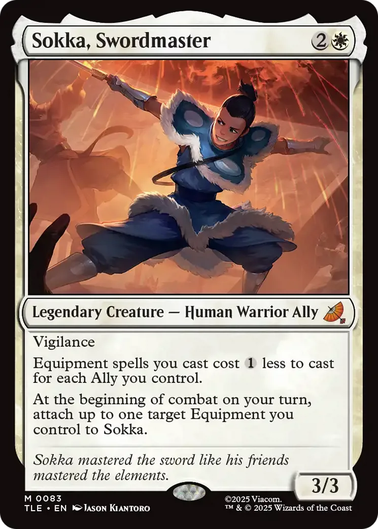 Sokka, Swordmaster