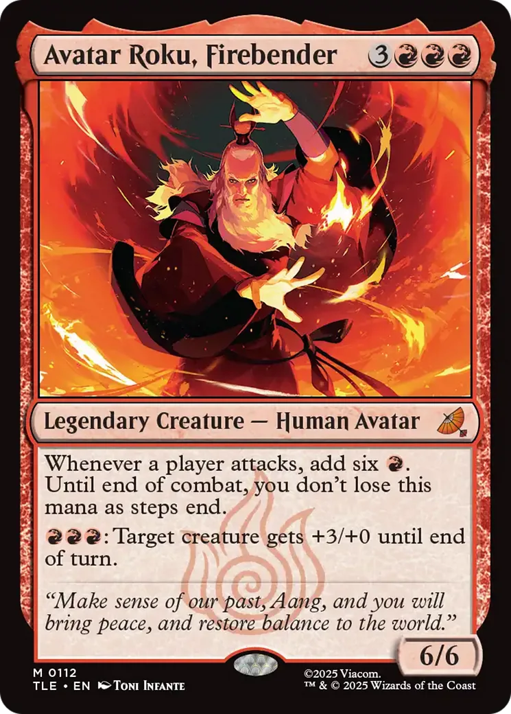 Avatar Roku, Firebender
