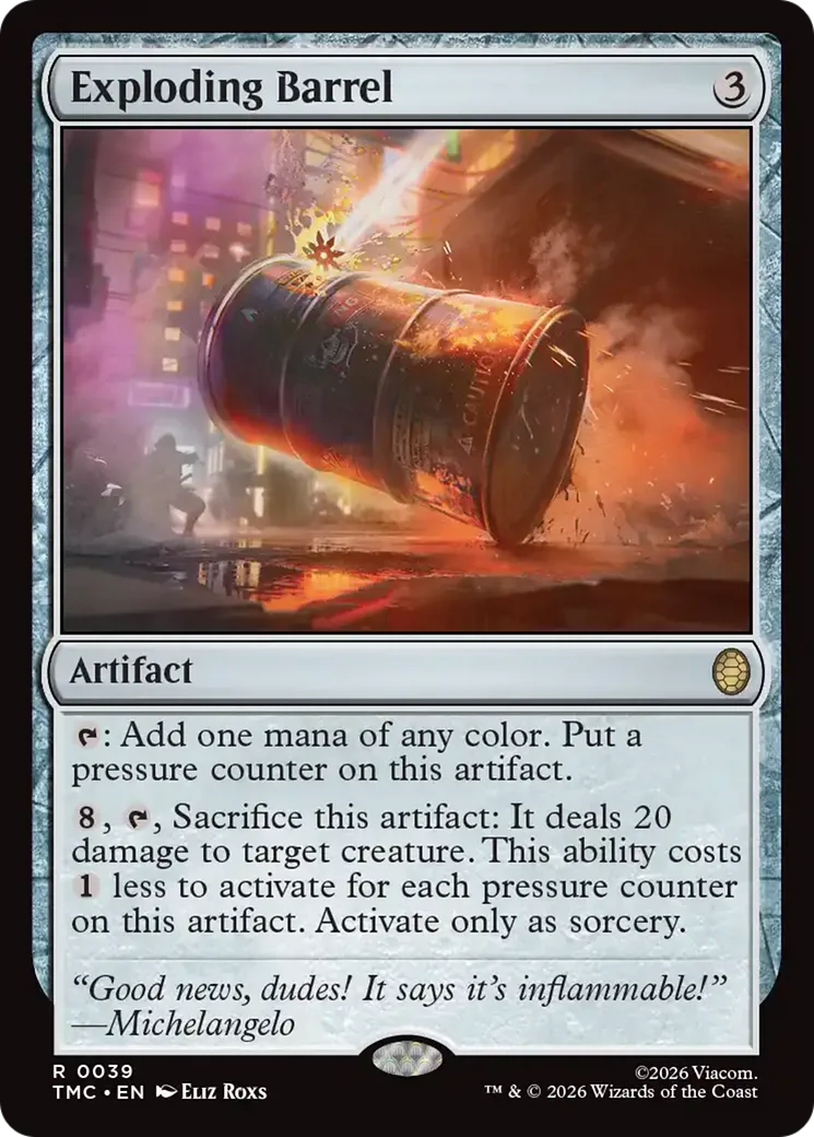 Exploding Barrel