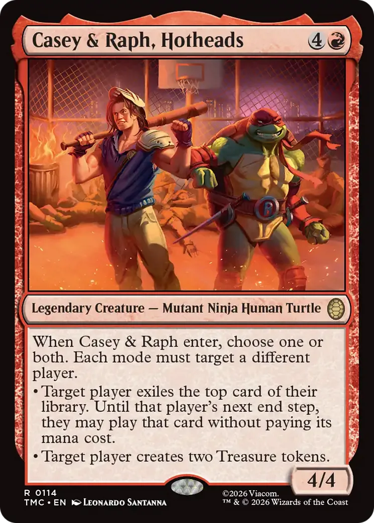 Casey & Raph, Hotheads