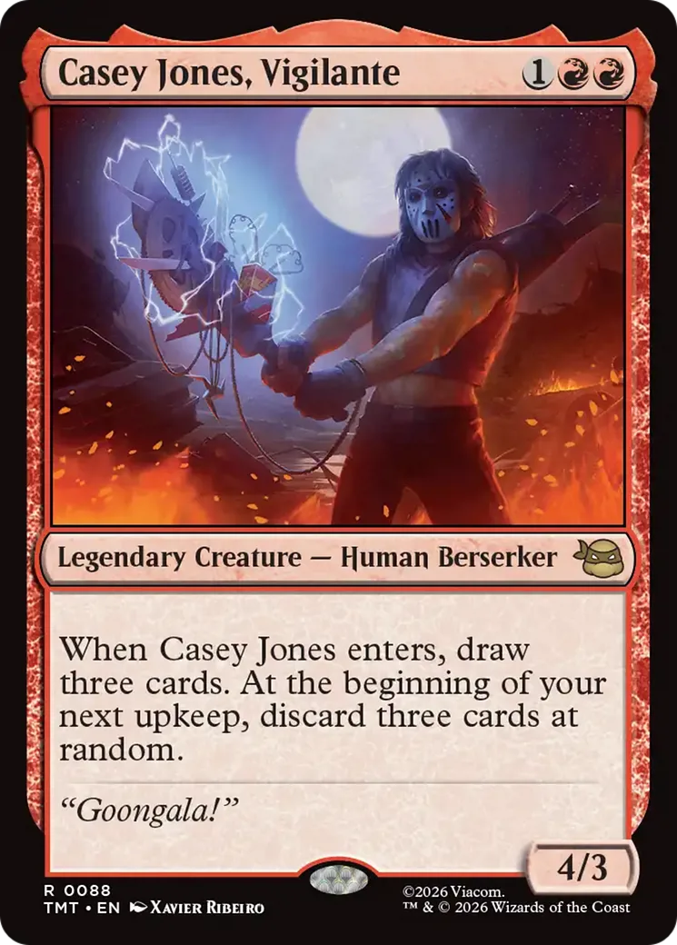 Casey Jones, Vigilante