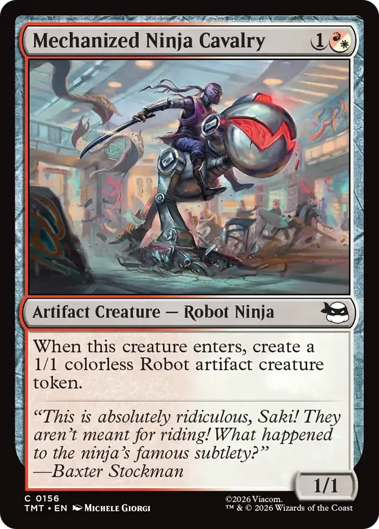 Mechanized Ninja Cavalry