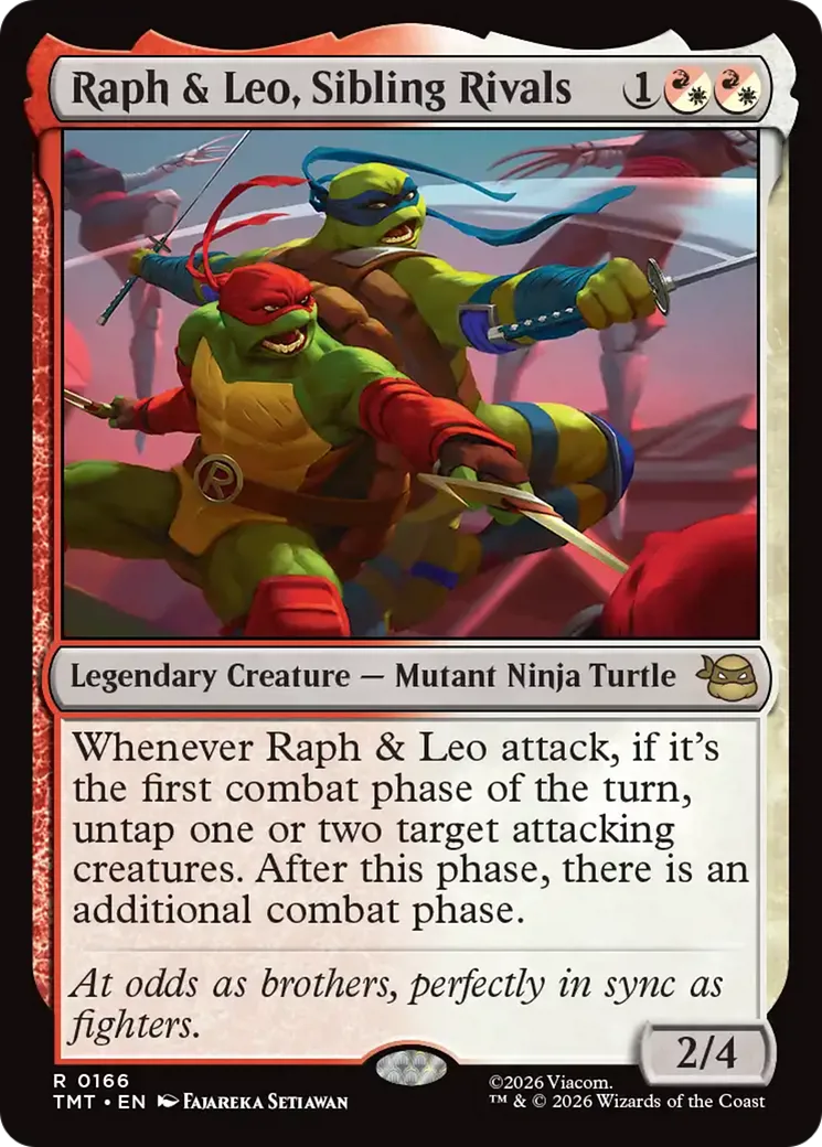 Raph & Leo, Sibling Rivals