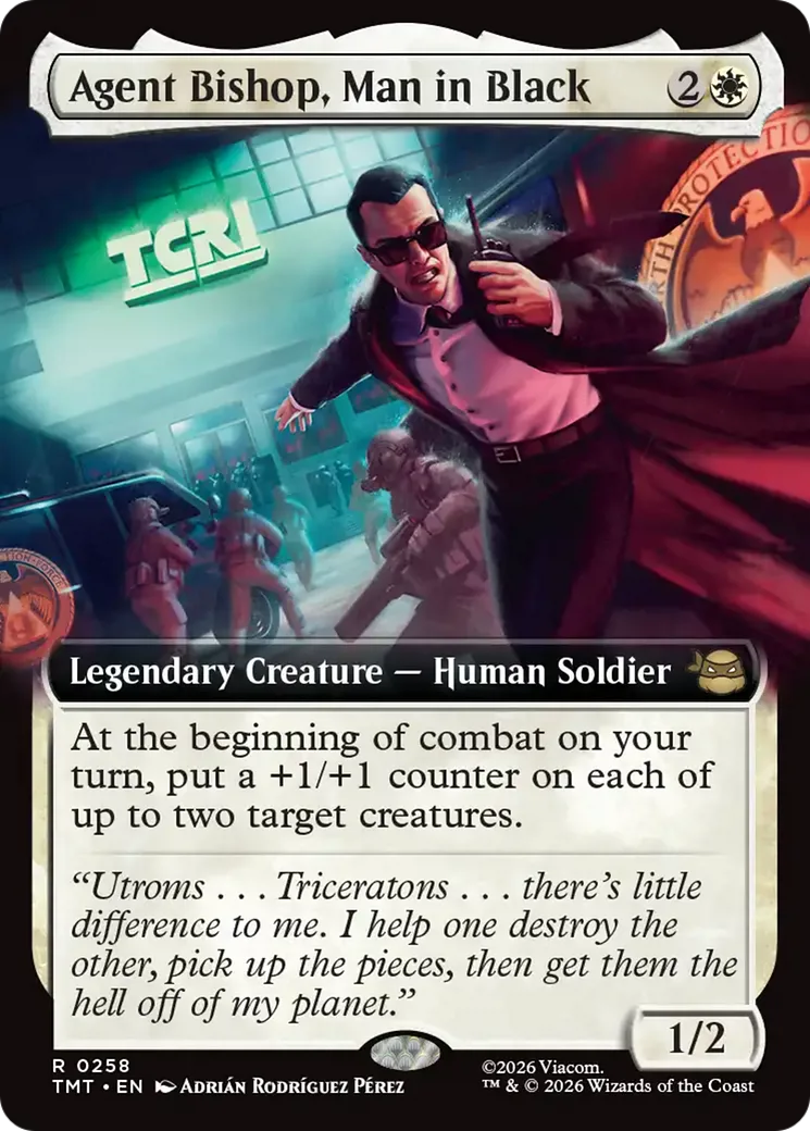 Agent Bishop, Man in Black