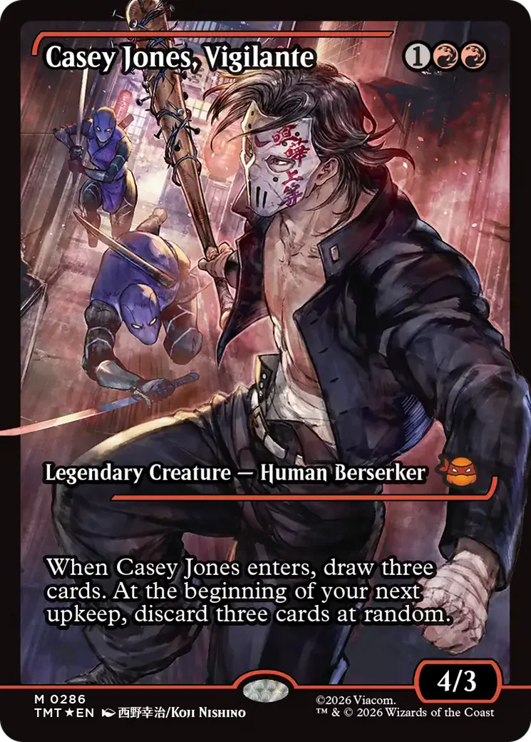 Casey Jones, Vigilante