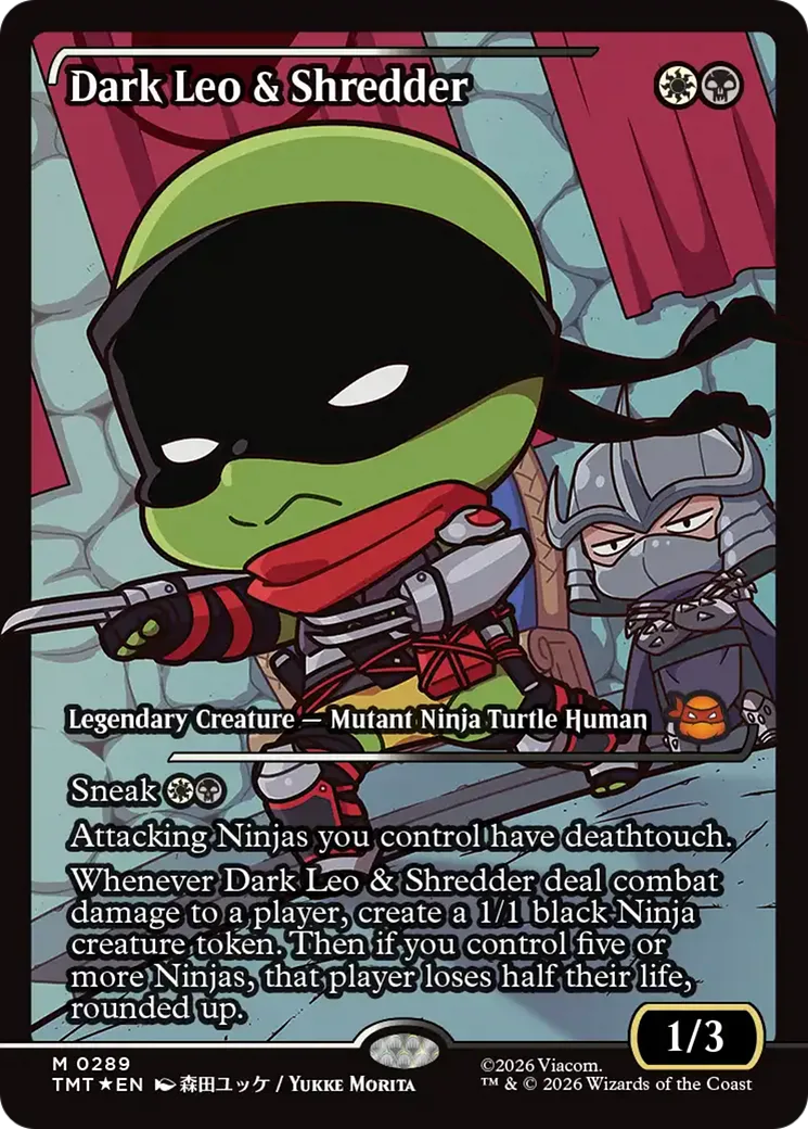 Dark Leo & Shredder