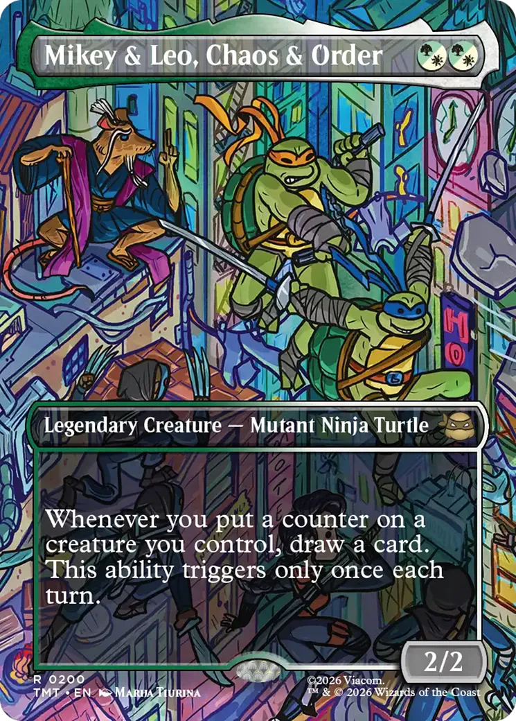 Mikey & Leo, Chaos & Order