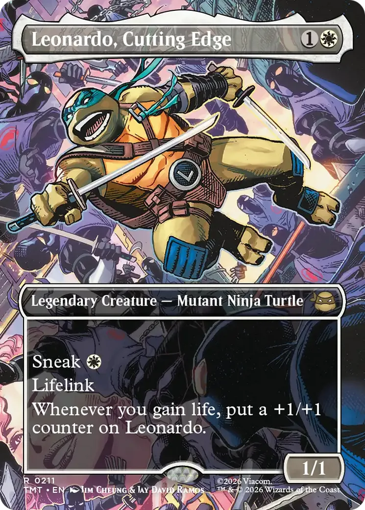 Leonardo, Cutting Edge