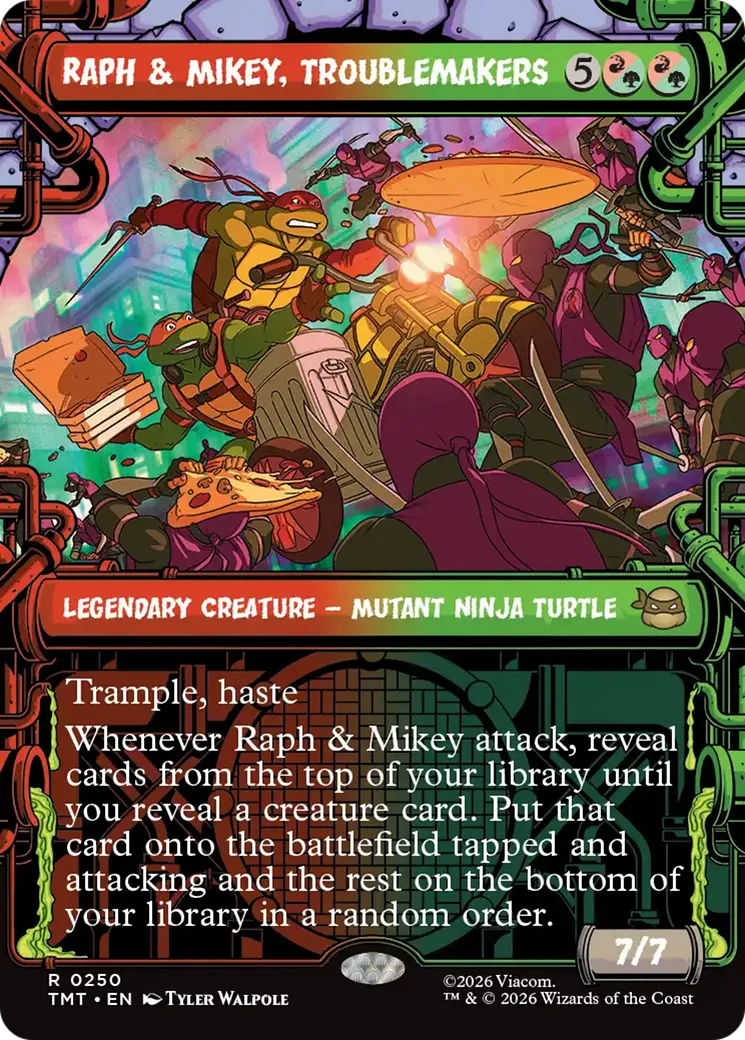 Raph & Mikey, Troublemakers