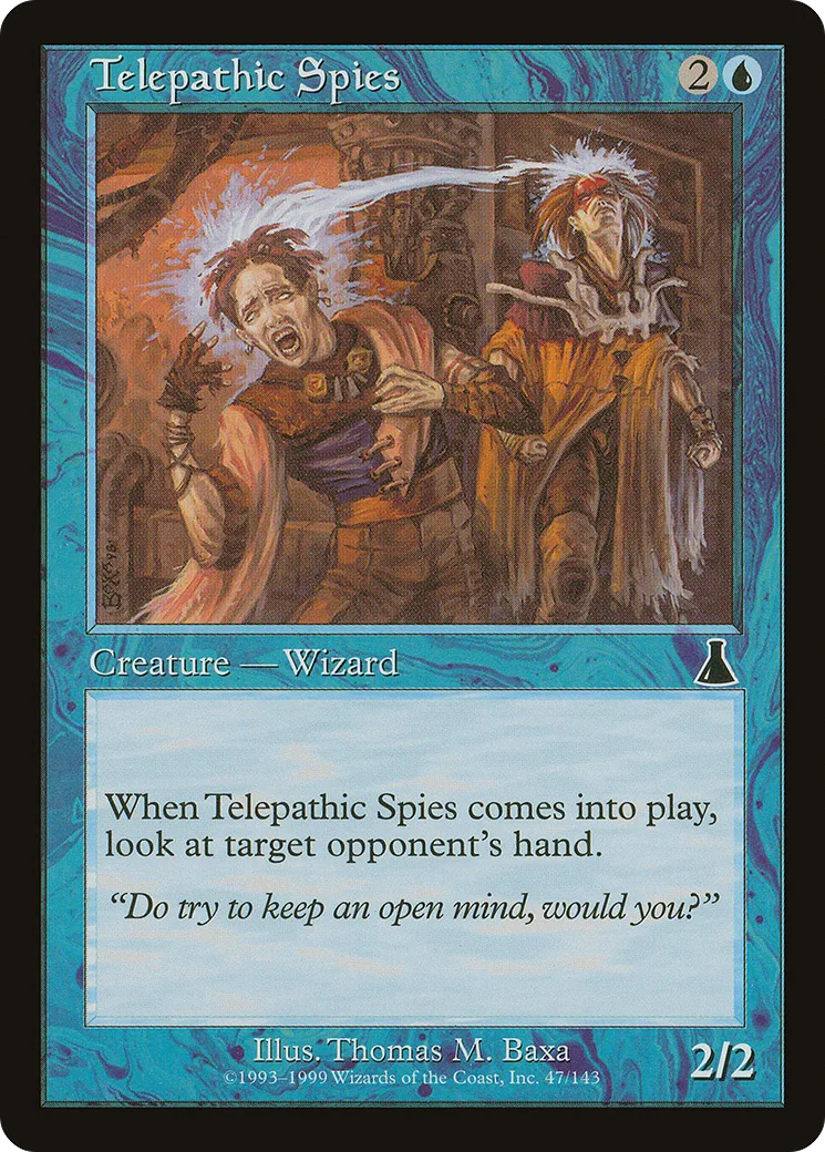 Telepathic Spies