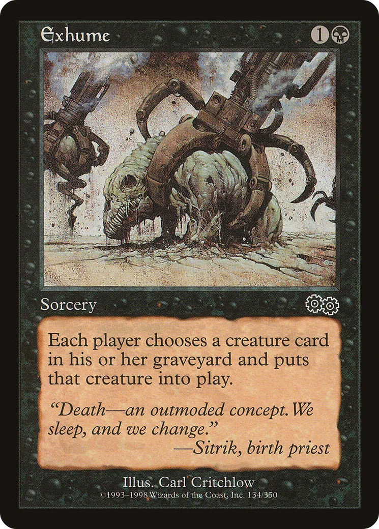 Exhume