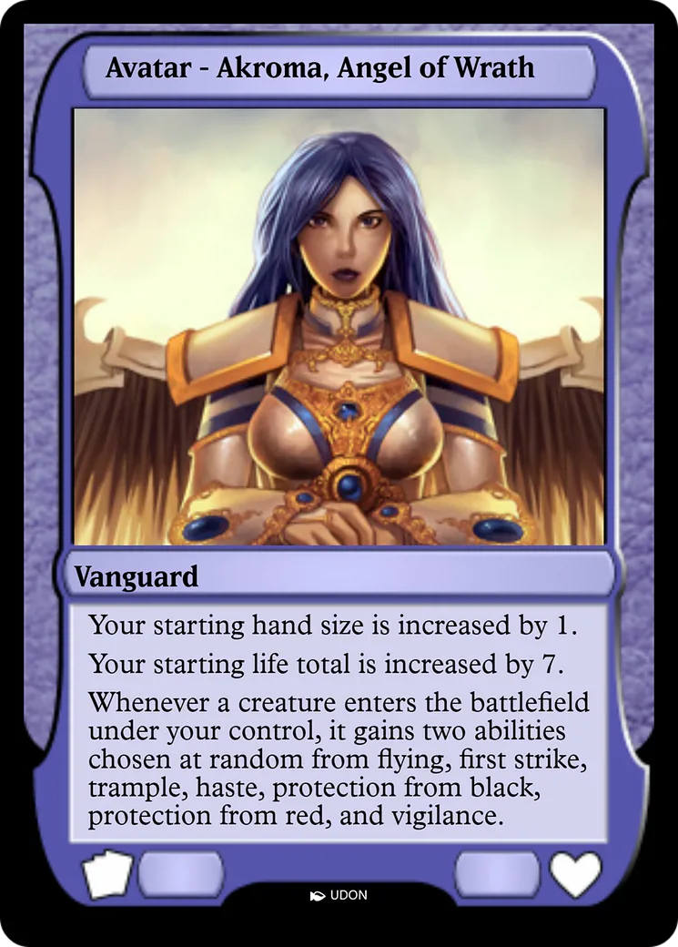 Avatar - Akroma, Angel of Wrath