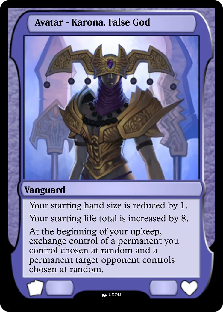 Avatar - Karona, False God