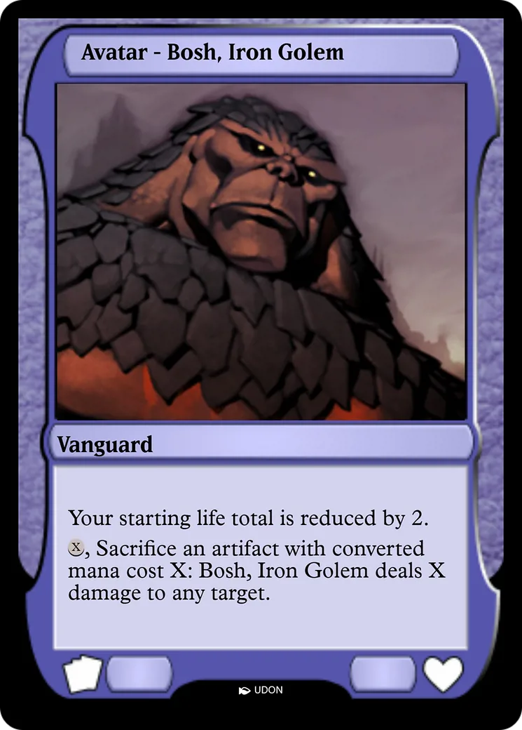 Avatar - Bosh, Iron Golem