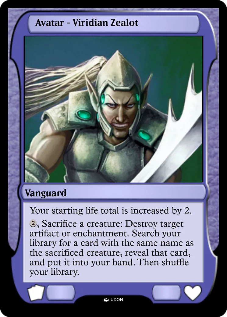 Avatar - Viridian Zealot