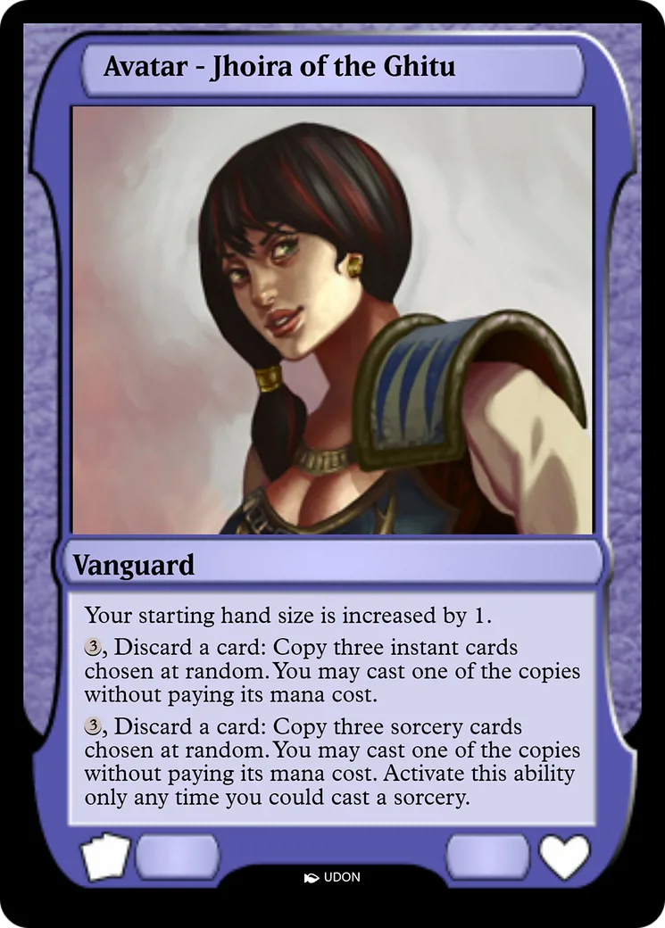 Avatar - Jhoira of the Ghitu