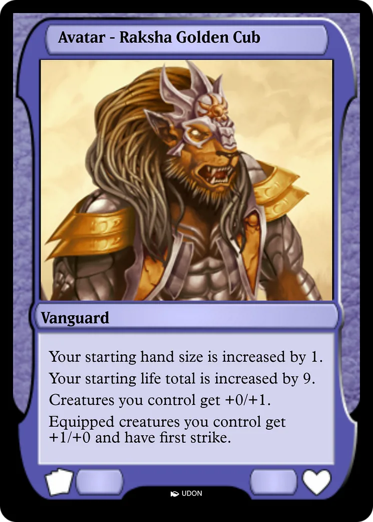 Avatar - Raksha Golden Cub